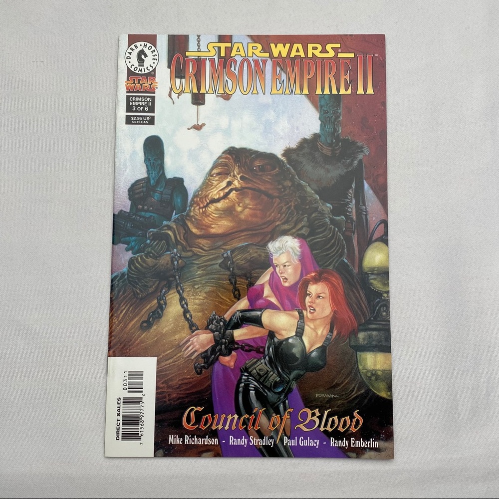 Crimson Empire II Council of Blood 3 Jan '99, Dark Horse Comics Vintage